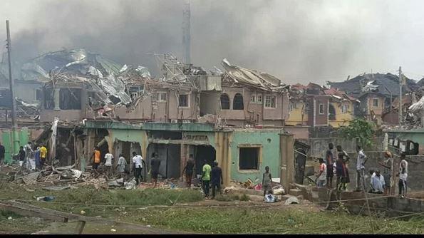 Lagos explosion