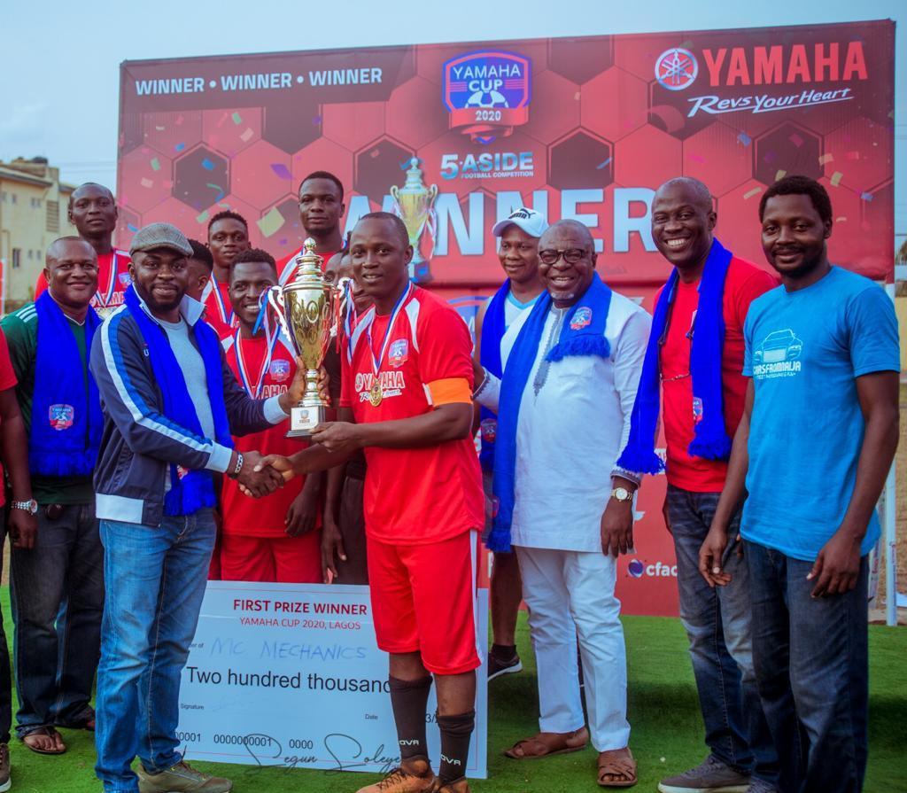 Mechanic Team wins maiden edition of  Yamaha Cup in Lagos