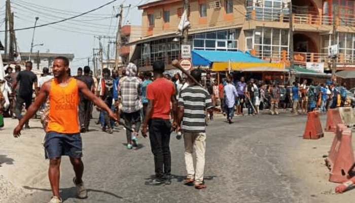 COVID-19 lockdown clashes