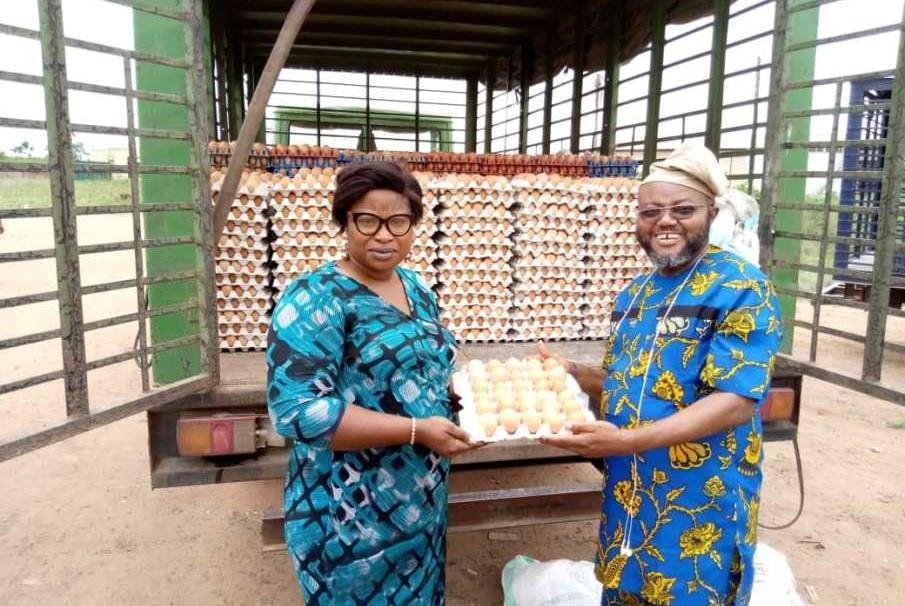 Covid-19: Pally Group donates 4 trucks of eggs to Lagos government