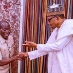 Buhari felicitate with Oshiomhole at 68
