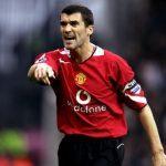 Ex-Manchester United captain Roy Keane kicks against players' wage cut