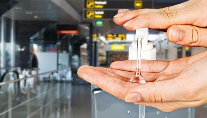 Sanitizers = local manufacturers