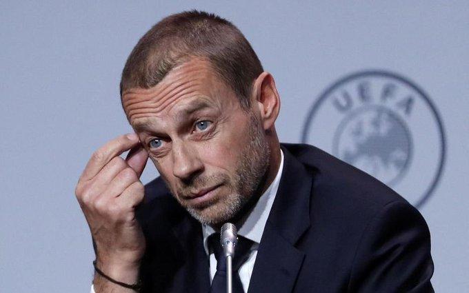 UEFA boss Aleksander Ceferin says leagues to return behind closed doors