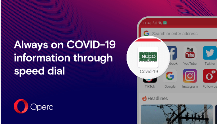 Coronavirus: Opera users to access information on its enhanced mobile browsers 