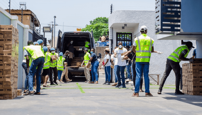 Avale Africa deploys it's COVID-19 response strategy to provide food for communities