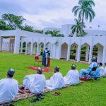 COVID-19: Buhari keeps promise, observes Eid prayers with family at home
