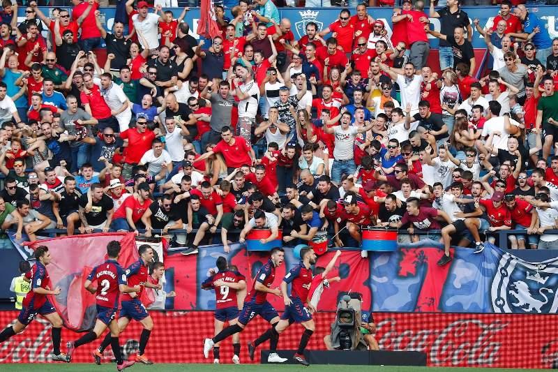 El Sadar, the home of CA Osasuna and the loudest crowd in LaLiga history