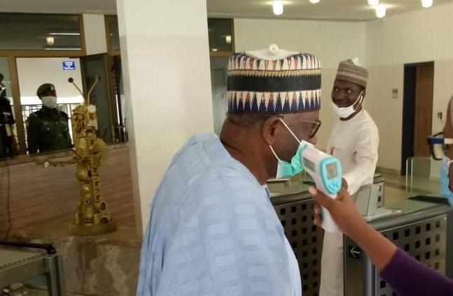 Gambari resumes work as new Chief of Staff to the President