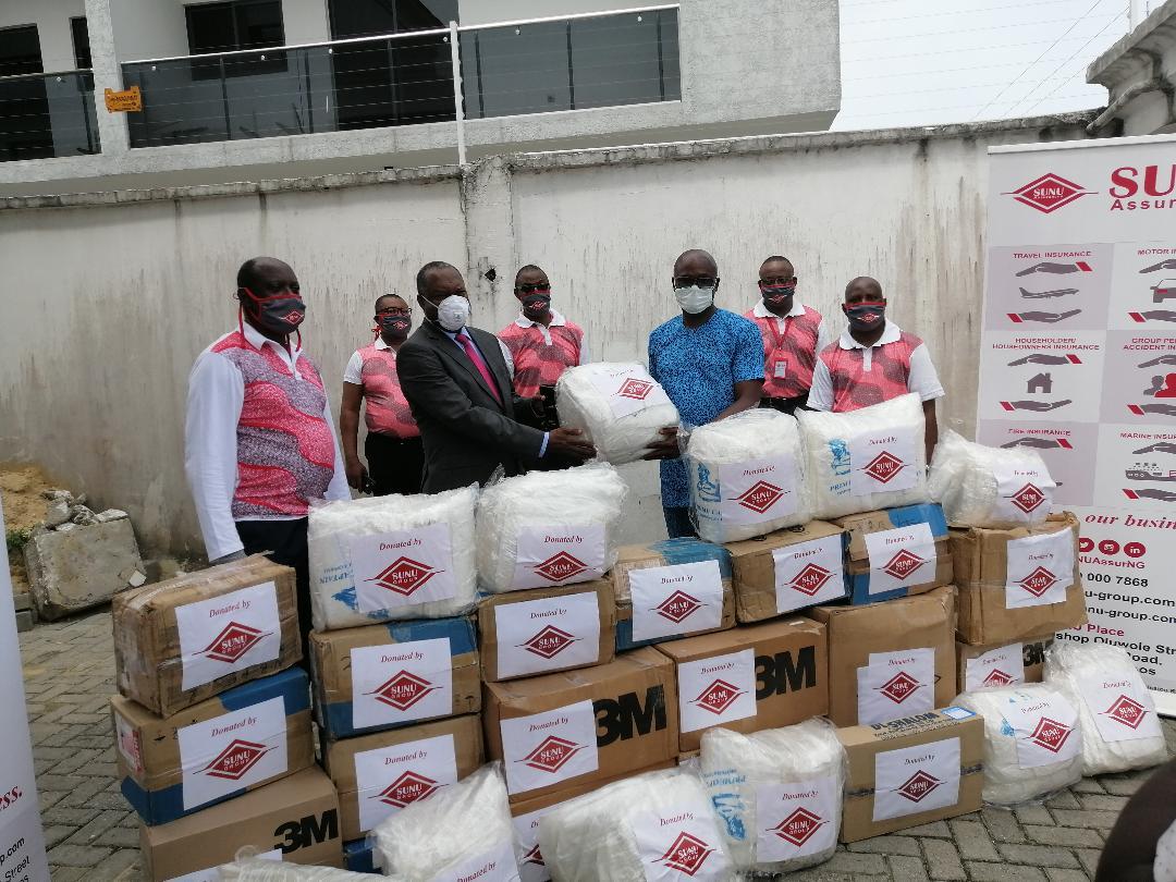 Sunu Group donates PPE to support fight against Covid-19 in Lagos State