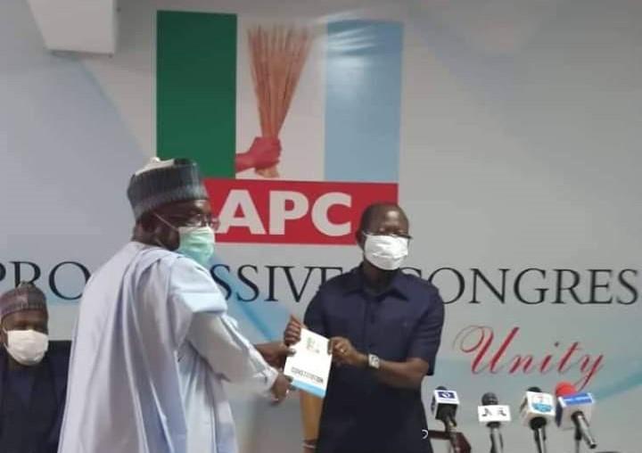 APC swears- in Bulama as National Secretary two years after Buni's exit