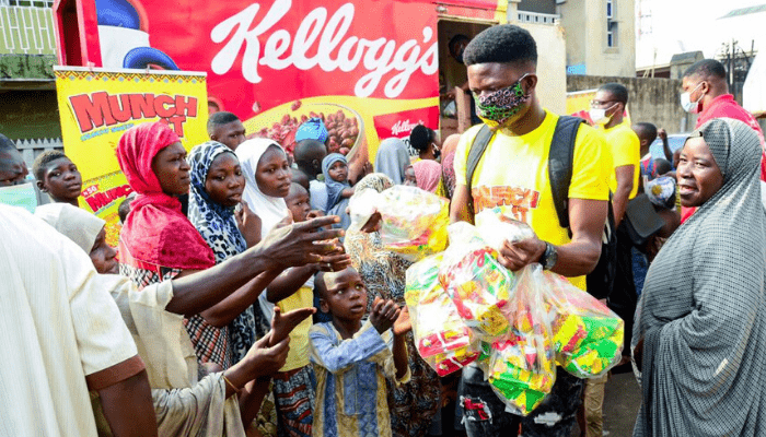 Yagazie Foundation partners with Kellogg’s Toleram Nigeria to reach out to the Moslems in Idi Araba and Agege during the Ramadan Fasting