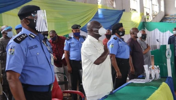 An Inauguration ceremony