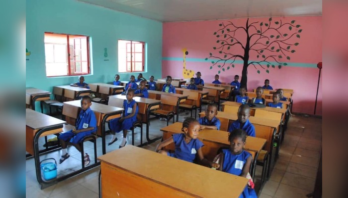 nursery and kindergarten pupils