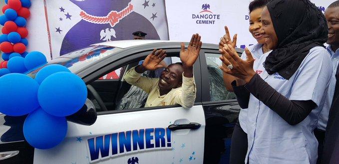 80 Nigerians become millionaires in Dangote Cement promo