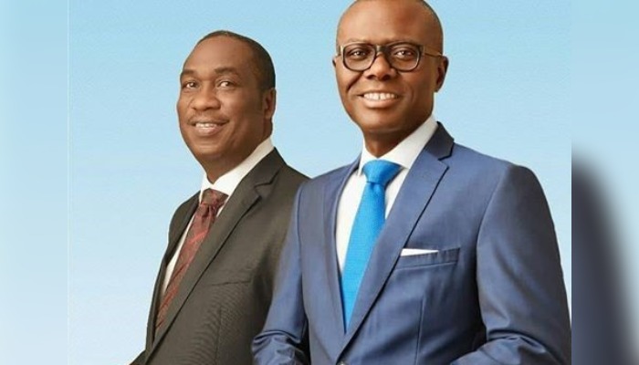 Governor and deputy Governor of lagos state
