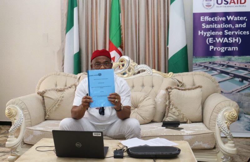 Uzodimma signs N108.3 billion revised budget