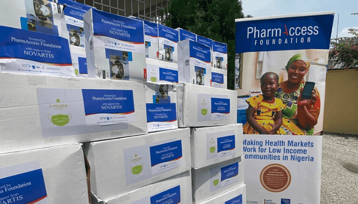 PharmAccess donates PPEs to healthcare workers