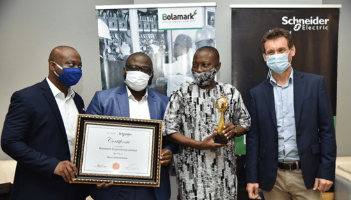 Schneider Electric decorates long-standing distributor