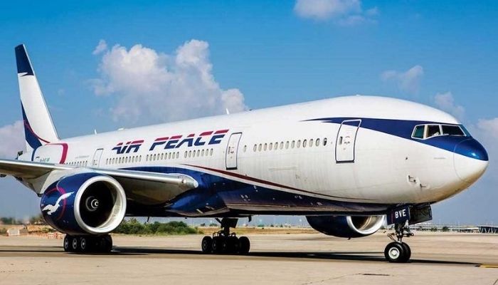 Air Peace Boeing 777 aircraft