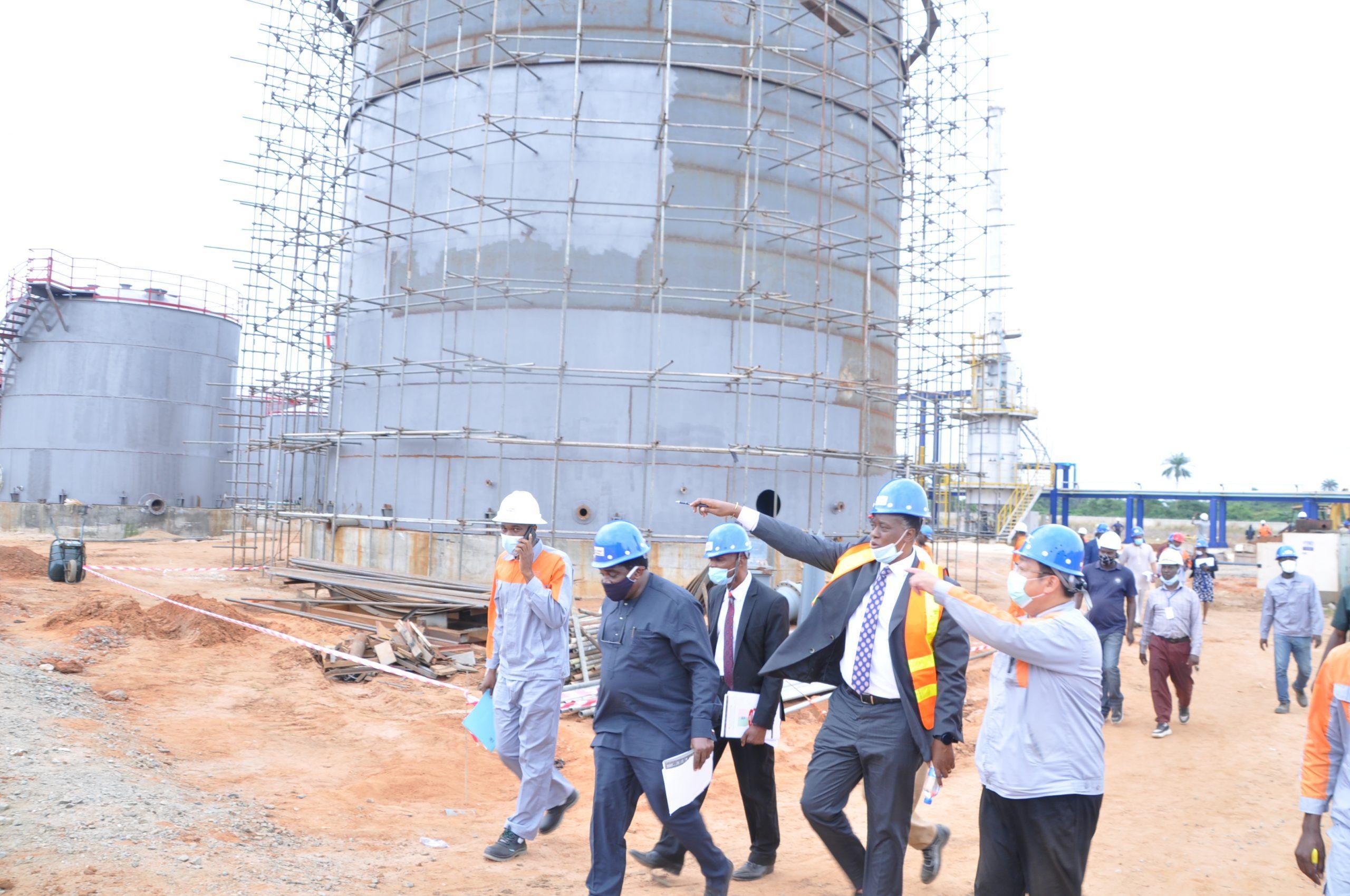 FG’s delegation inspects Edo Modular Refinery, certifies mechanical works 95% ready
