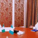 "Buhari in an office"