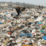 A refuse dump