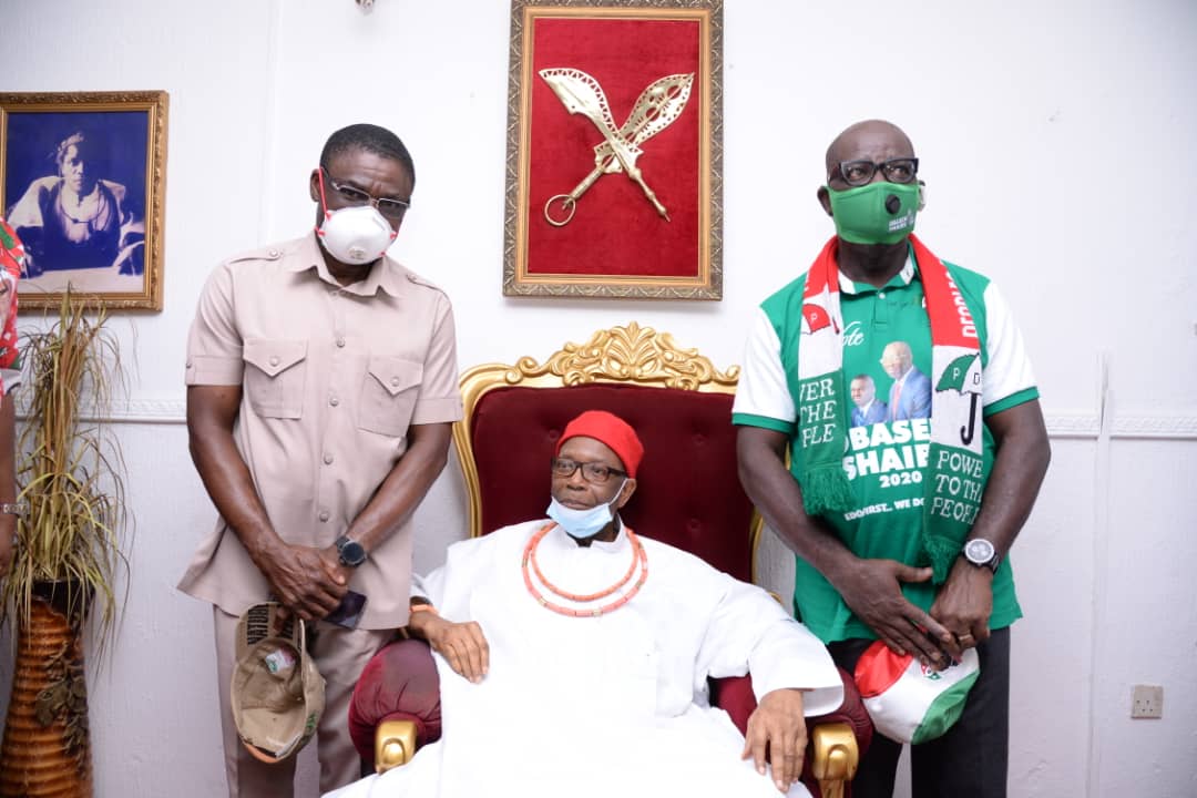 Edo 2020: Opposition yet to explain why Obaseki shouldn't be reelected, says Enogie of Obazuwa