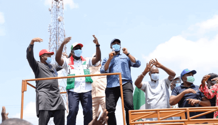 Obaseki cheering among party people