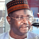 Ghali Umar Na'Abba giving a speech