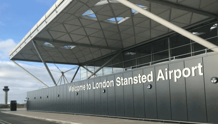 Fence of London Stansted Airport