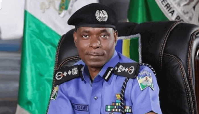 "Potraut of IGP Adamu Muhammed in his uniform"