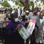 "residents protesting"