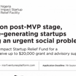 Investor Consortium to Provide Grants To Nigerian Impact Startups During COVID-19 Pandemic – Calls for more Donors to Contribute to the Facility