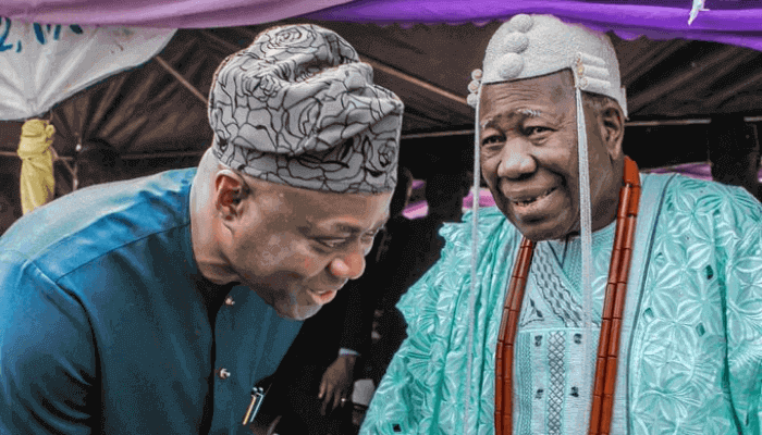 "governor makinde greeting olubadan"