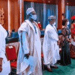 "president buhari along with several ministers"