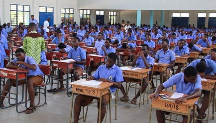 SSCE WAEC examination hall