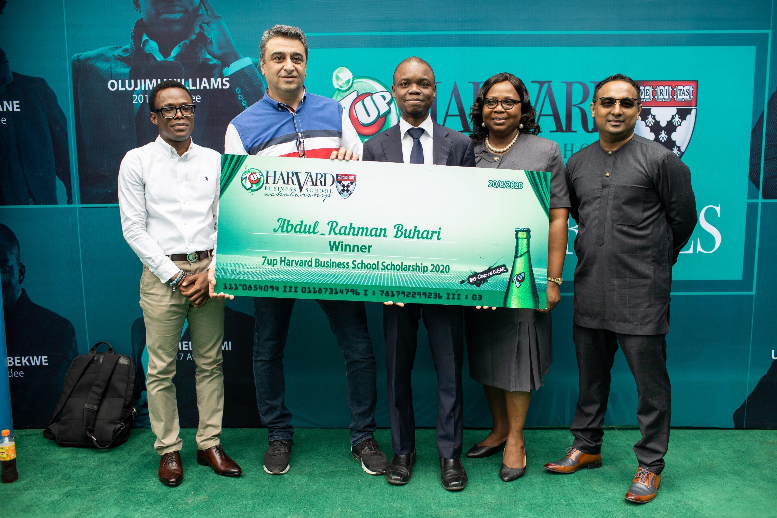 Abdul-Rahman Buhari wins 2020 7up Harvard Business School Scholarship