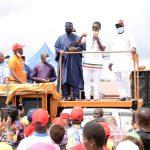 Obaseki reunites Shaibu with PDP chieftain, Egele, preaches against divisive politics, violence