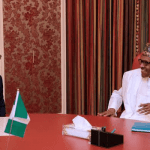 Muhammadu Buhari and Godwin Obaseki