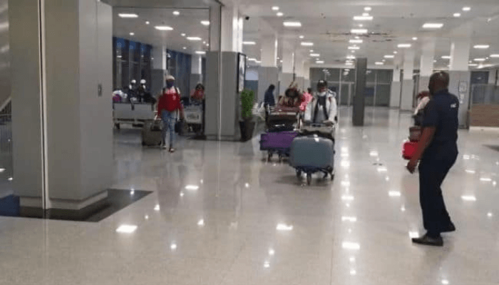 27 stranded Nigerian girls return from Lebanon