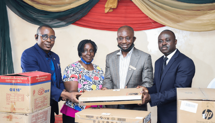 SIFAX Group donates computers, fans to Apapa General Hospital