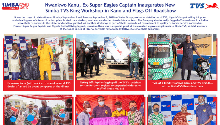 kanu nwankwo awarding presents