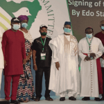 Edo poll: Obaseki, Ize-Iyamu, others sign peace accord