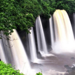 "A natural water fall"