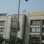 A building with Leadway assurance written on it