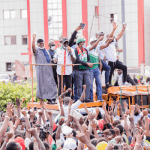 Crowd gatherings during campaign