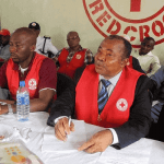 A group of uniformed people