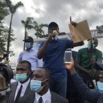 Governor Babajide SanwoOlu at the weekend received in audience the chairman of the panel, Justice Doris Okuwobi (rtd), at the State House, Marina.