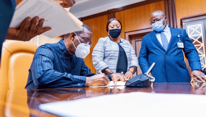 Okowa signs violence against persons, local content bills